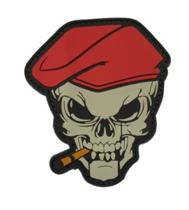 Патч "Череп с сигарой"