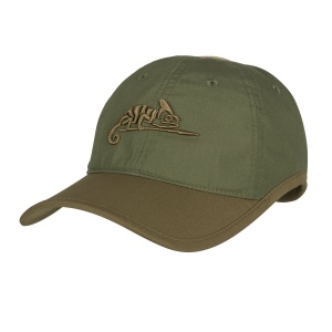 Бейсболка Logo Helikon, цвет Olive Green/Adaptive Green A