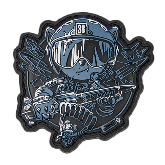 Патч "Земля Воинов: Котик №47 Военлет"