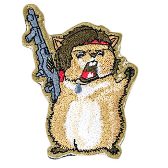 Патч "Хомяк: Рэмбо"